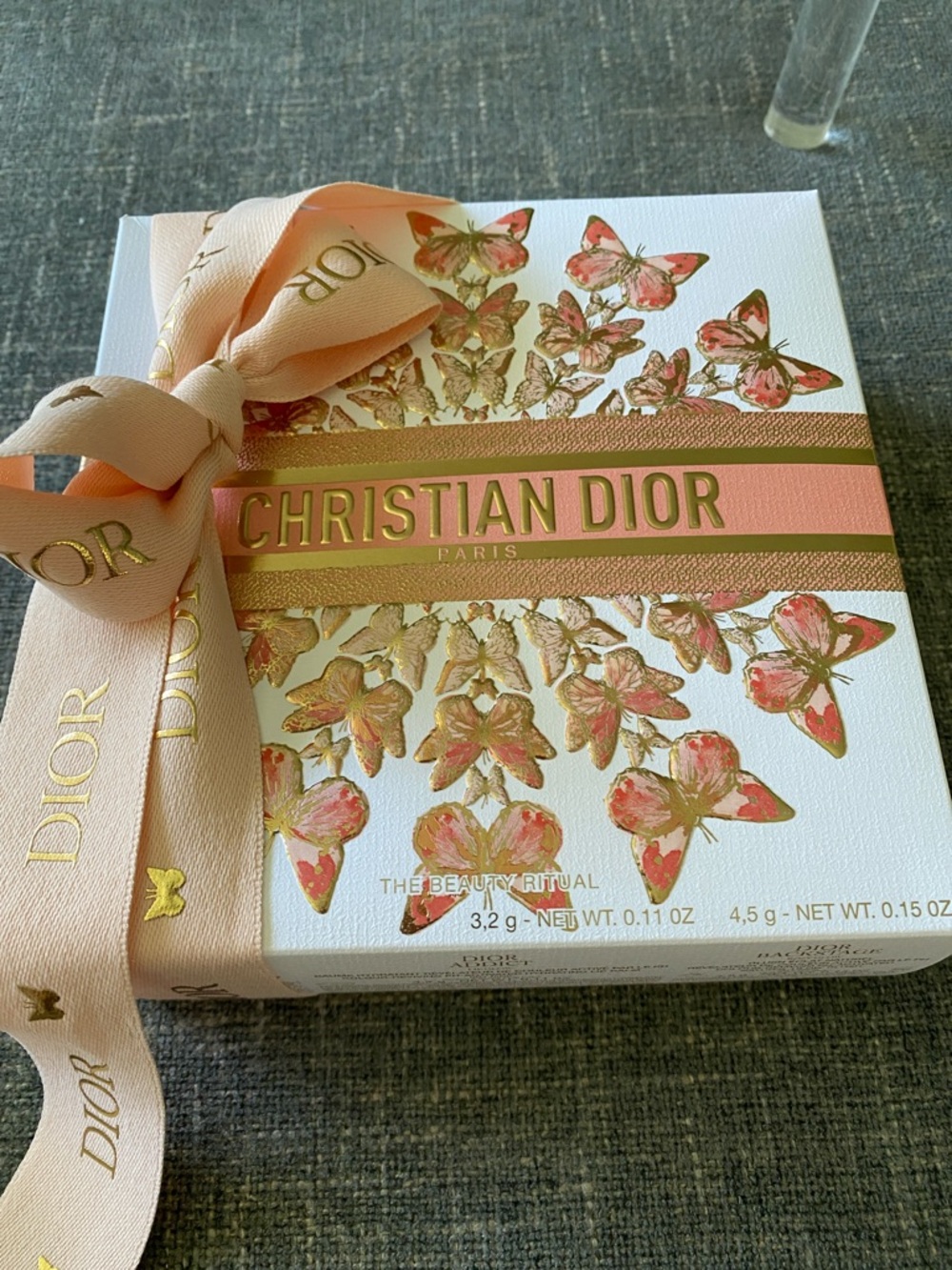 Dior Limited Edition Mesh Butterfly Pouch - Picture 7 of 9